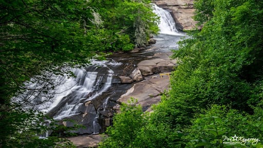 Triple Falls is a 125-foot (38 m) waterfall located in the DuPont State Forest, southeast of Brevard, North Carolina. #waterlust