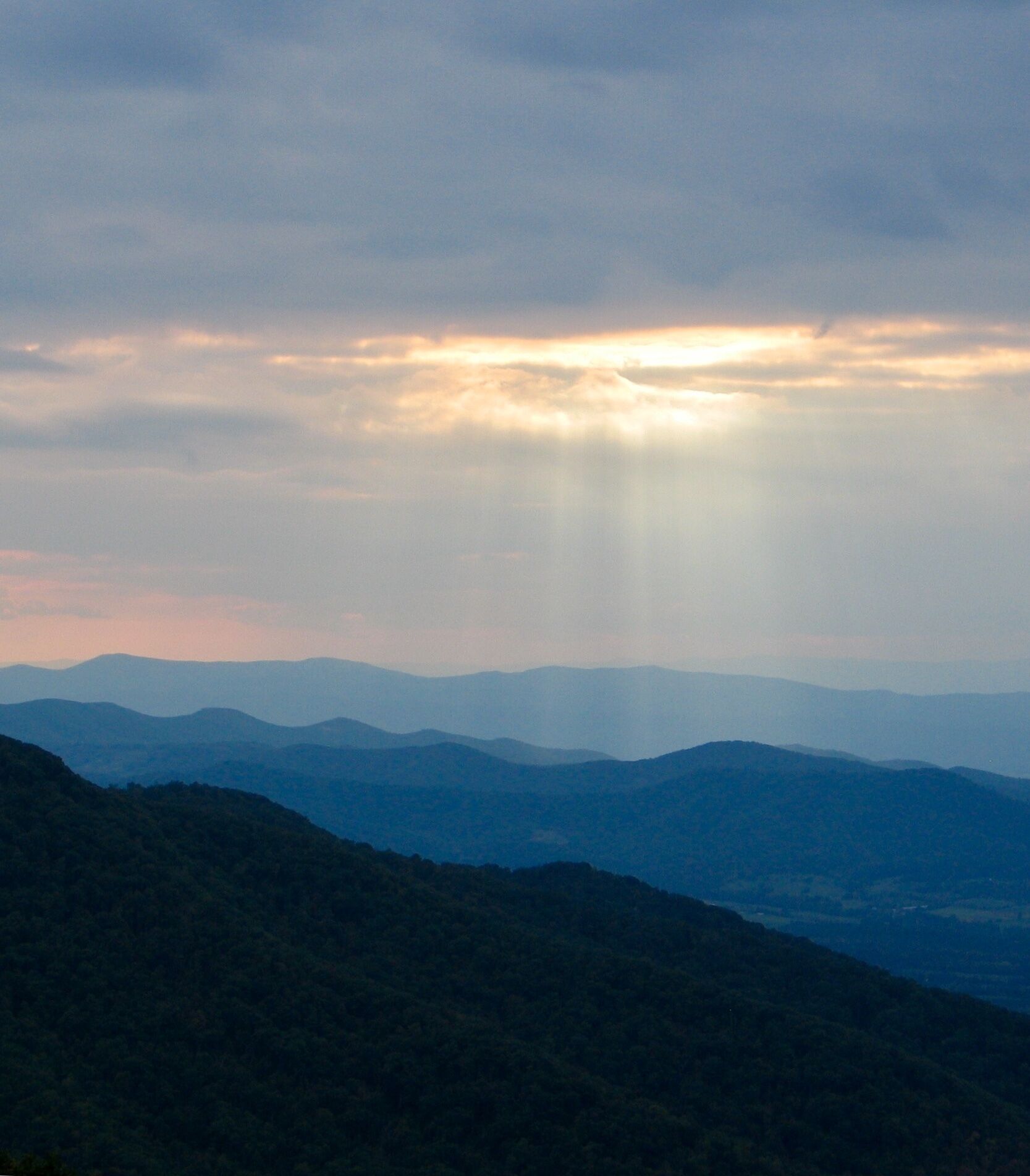 Blue ridge mountains