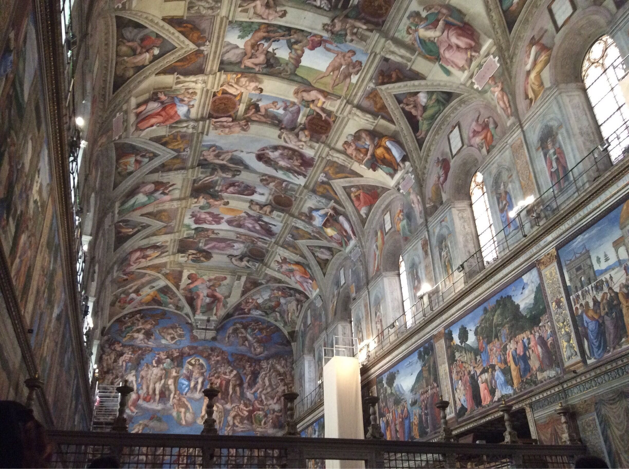 I think technically you aren't supposed to take photos, but who could resist!