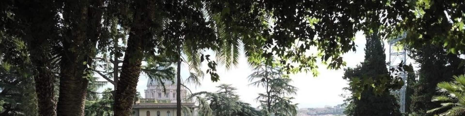 The Gardens of Vatican City also informally known as the Vatican Gardens in Vatican City are private urban gardens and parks which cover more than half of the country, located in the west of the territory and owned by the Pope. There are some buildings, such as Radio Vatican and the Governor's Palace, within the gardens.