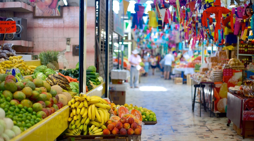 Jose Maria Pino Suarez Municipal Market featuring food and markets