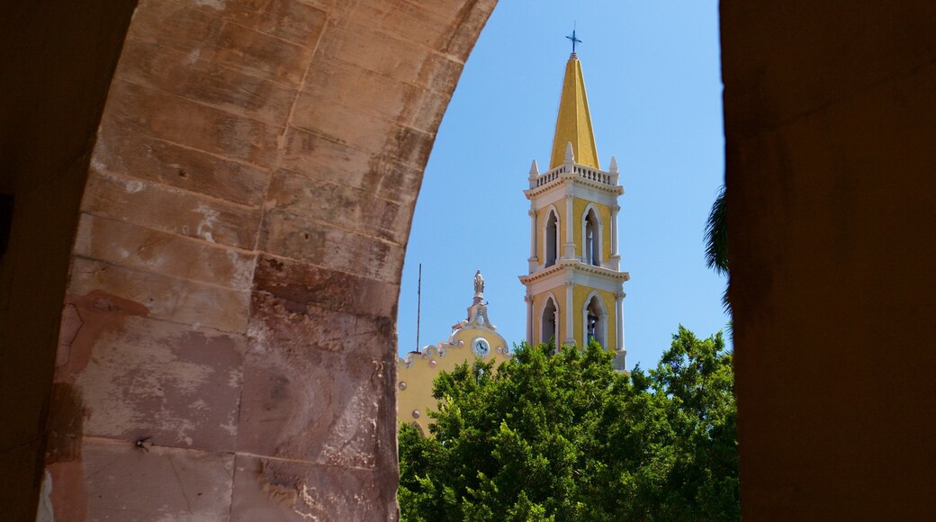 Catedral de la Inmaculada Concepción som inkluderer historisk arkitektur og kirke eller katedral