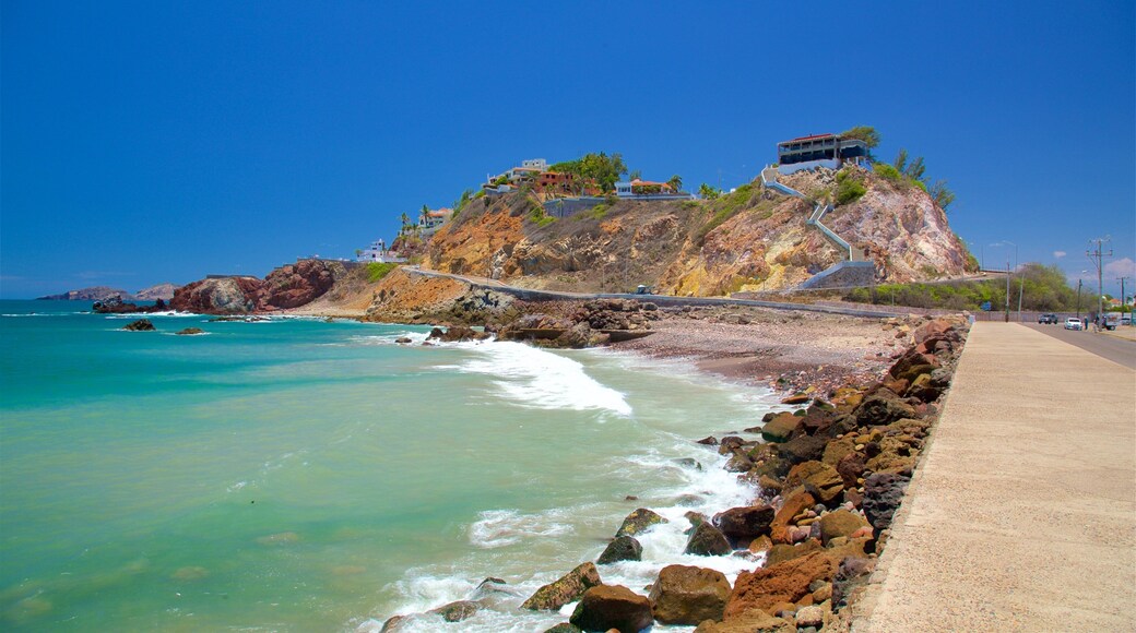 El Mirador caratteristiche di costa frastagliata e vista della costa