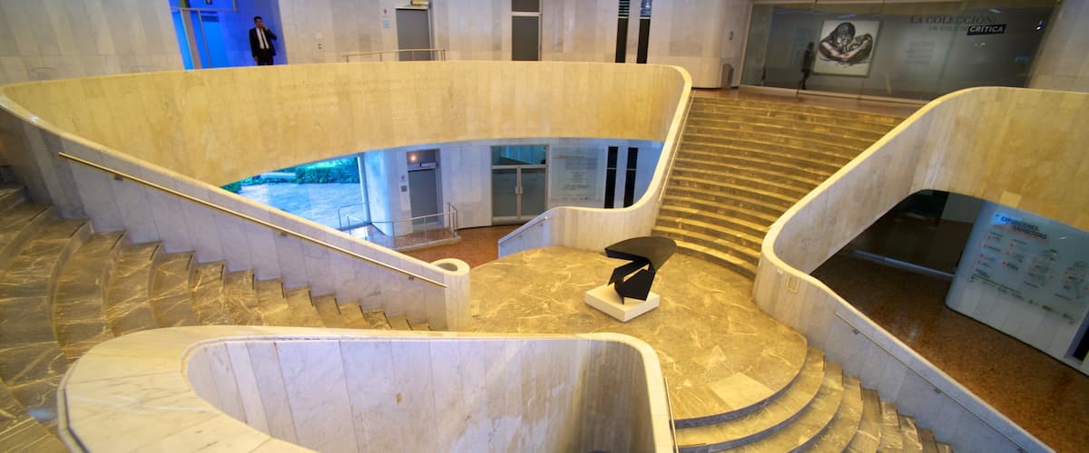 Museo de Arte Moderno which includes interior views