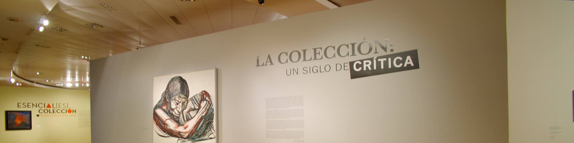 メキシコ近代美術館 フィーチャー 標識 と 屋内の眺め