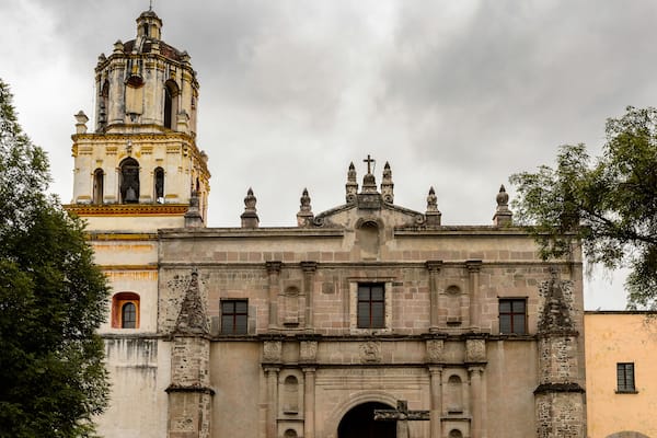 Parish of San Juan Bautista, Coyoacan. It is one of three oldest churches in Mexico City