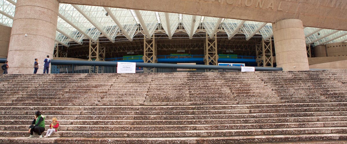 Auditorio Nacional which includes modern architecture and theatre scenes