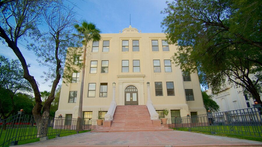 Antiguo Palacio Federal which includes street scenes and château or palace