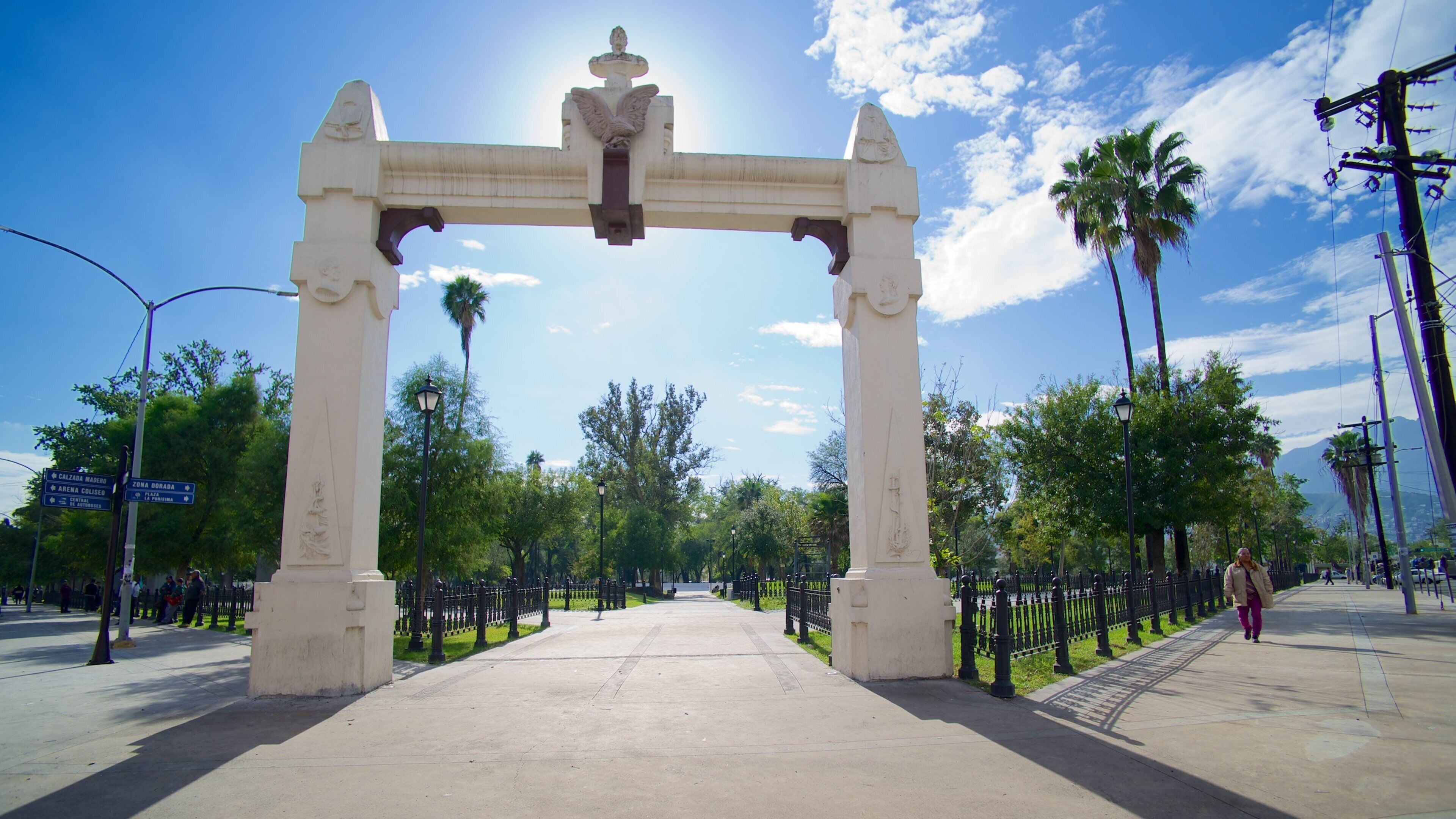 Alameda showing a garden