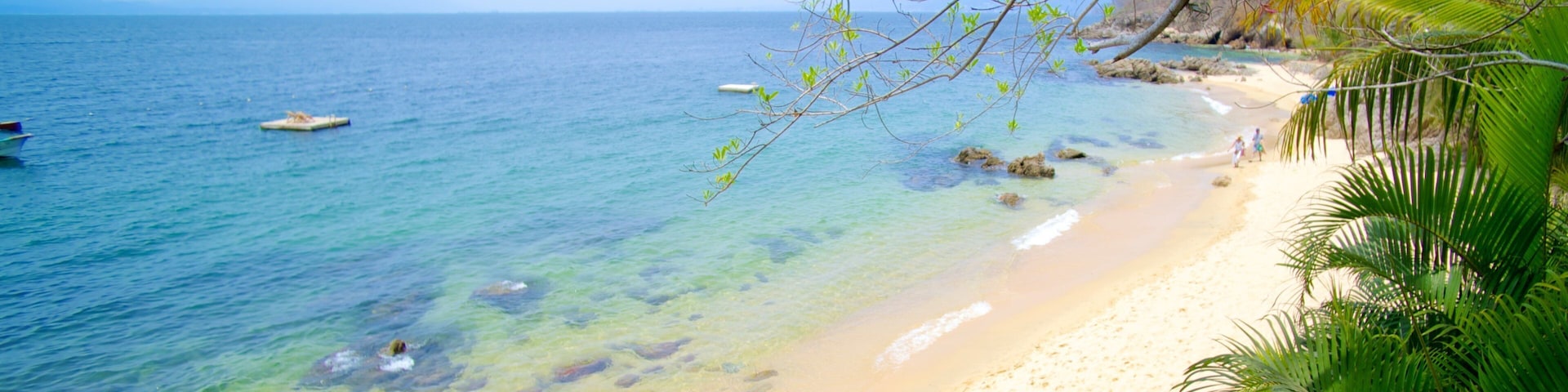 Las Caletas featuring a sandy beach and tropical scenes