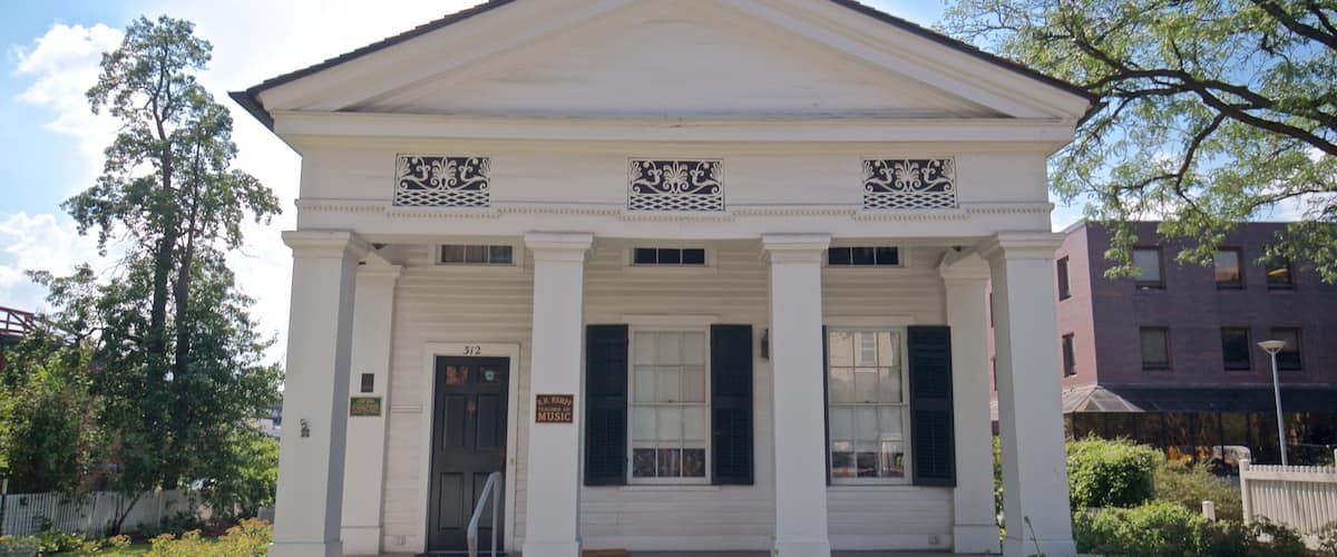 Kempf House which includes a house