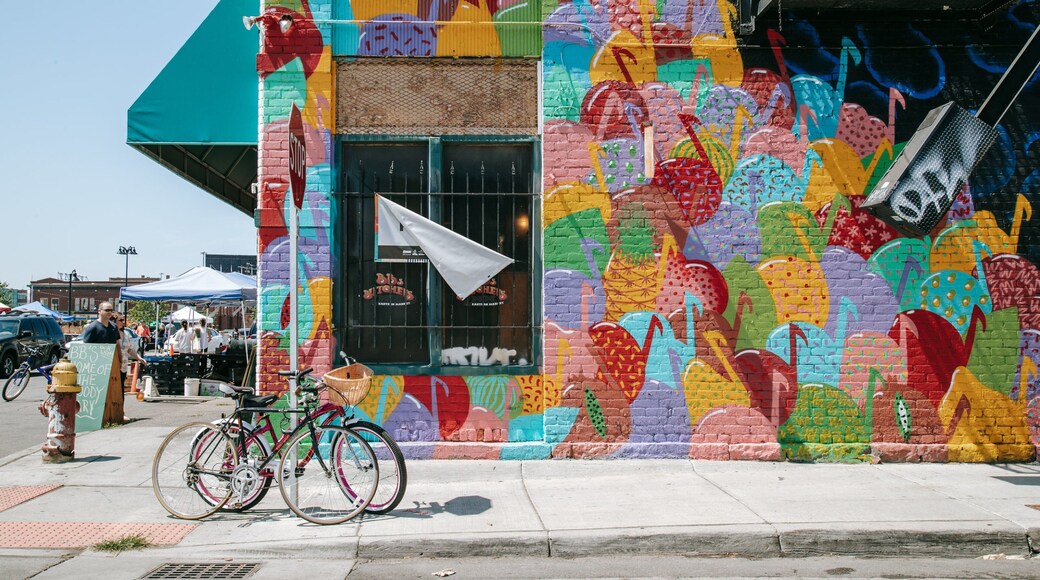 Eastern Market showing outdoor art