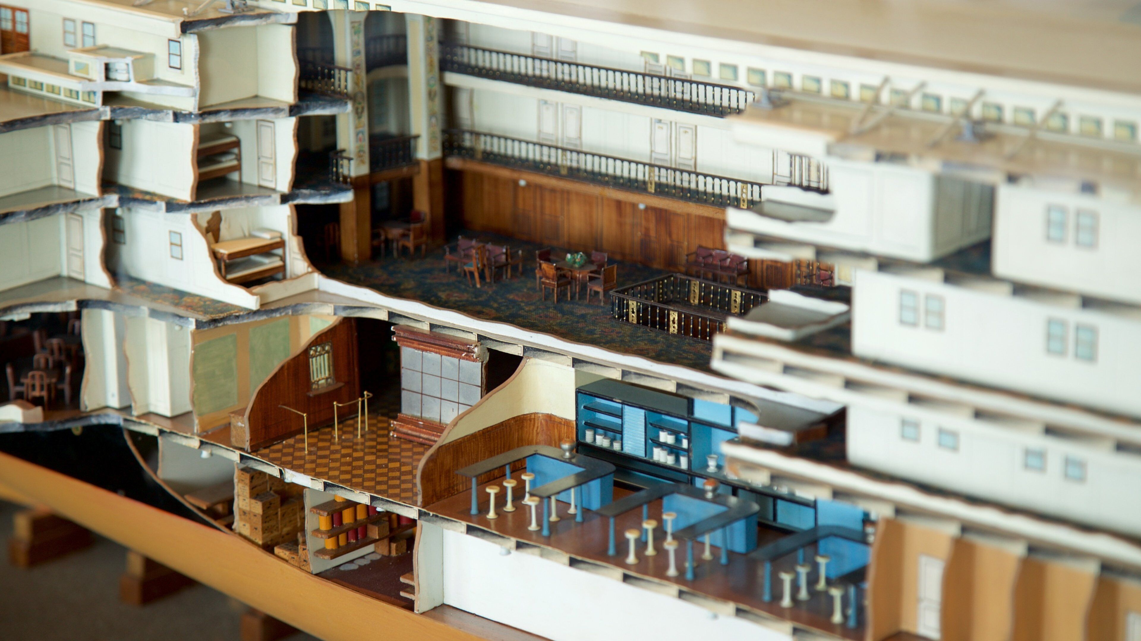 Dossin Great Lakes Museum which includes interior views