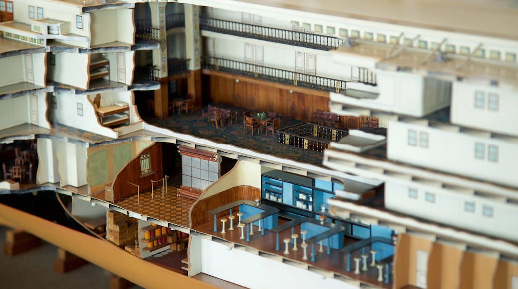 Dossin Great Lakes Museum which includes interior views