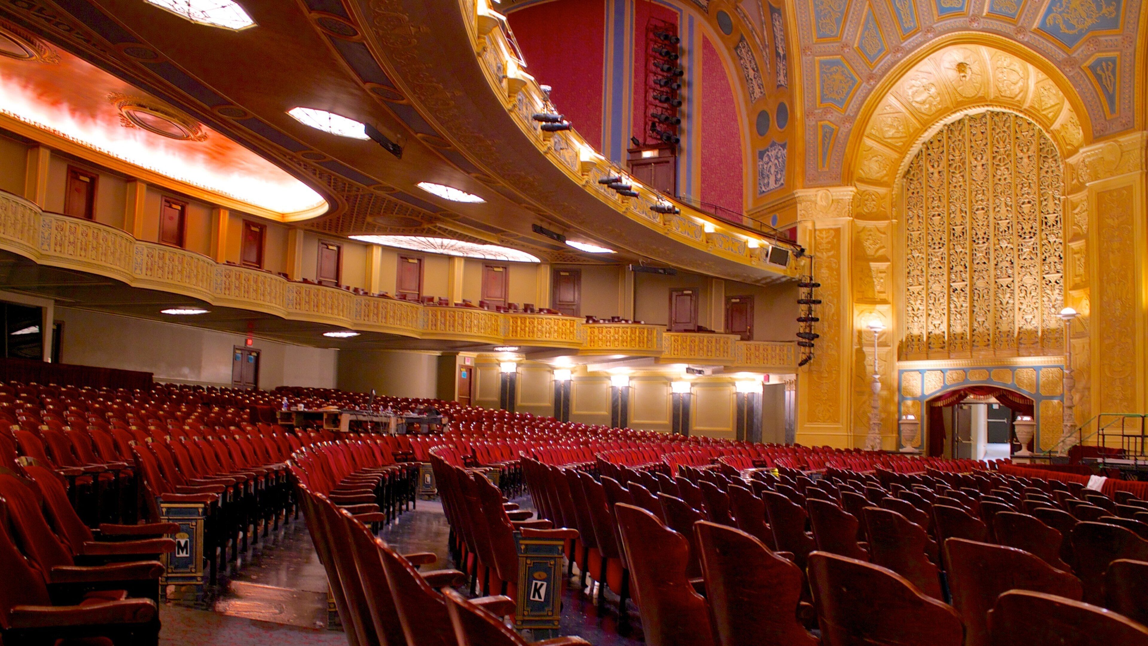 Detroit Opera House which includes interior views and theater scenes