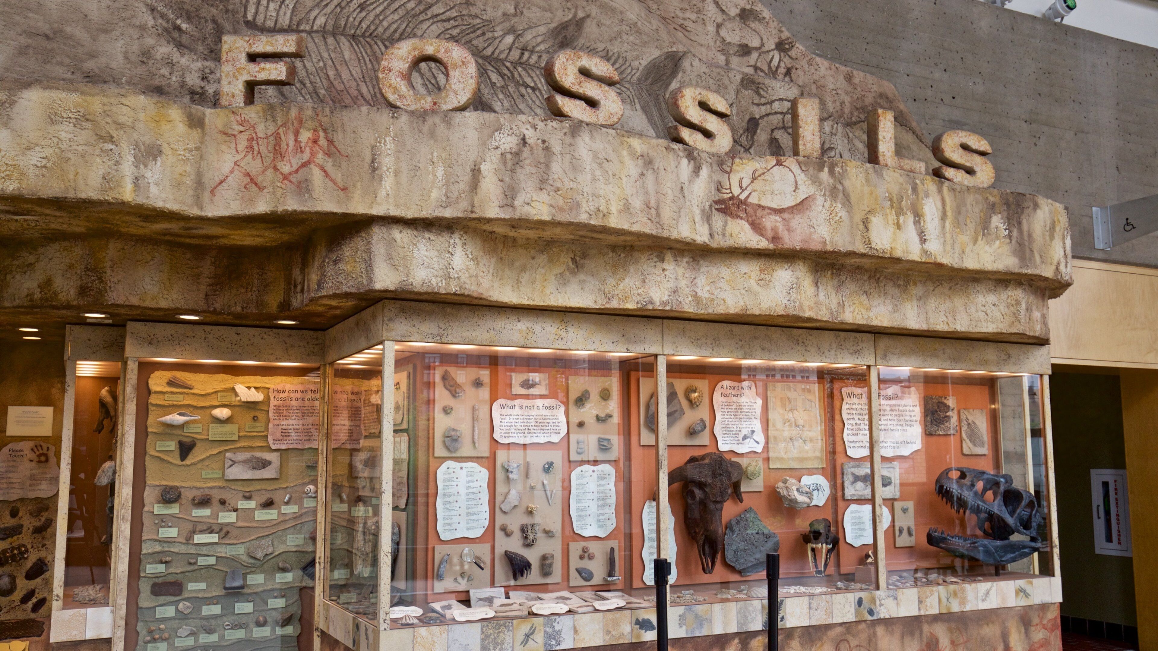 Van Andel Museum Center featuring interior views