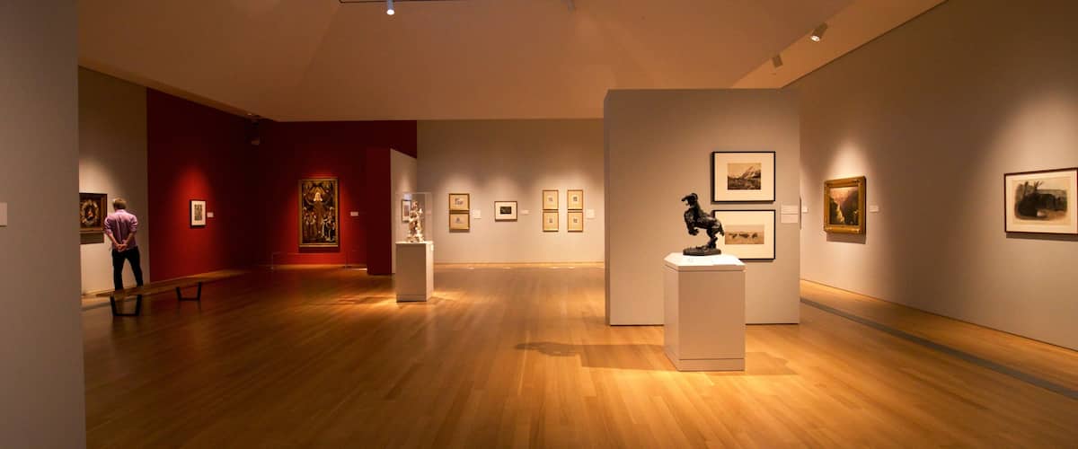 Grand Rapids Art Museum showing art and interior views