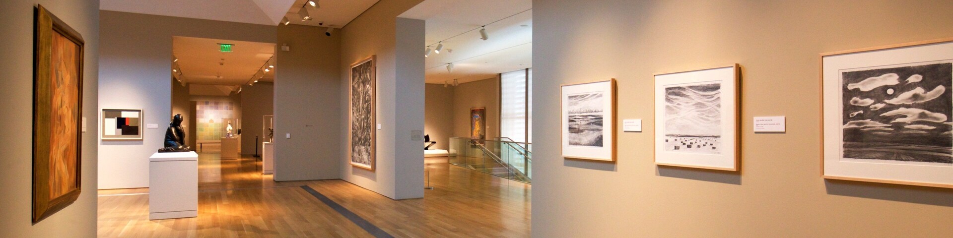 Grand Rapids Art Museum showing art and interior views