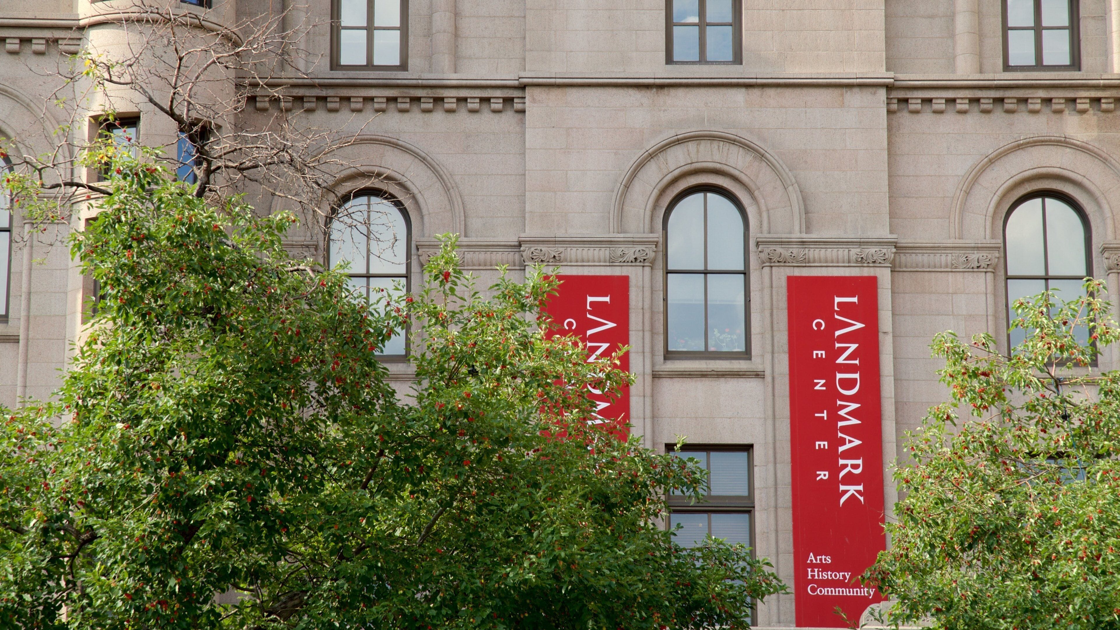 Landmark Center showing heritage elements