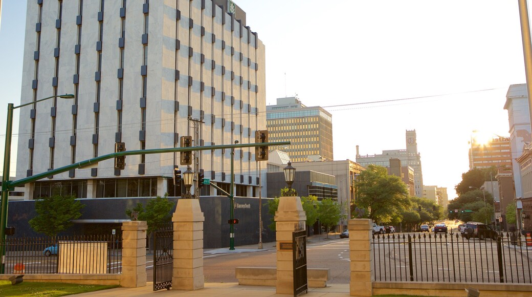 Mississippi State Capitol som omfatter en by