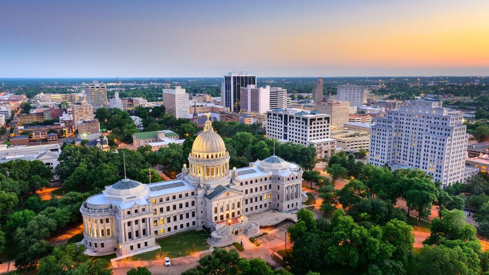 Jackson, Mississippi Skyline