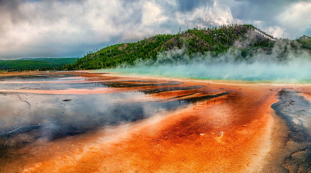 Prismatic Spring at Yellowstone National Park