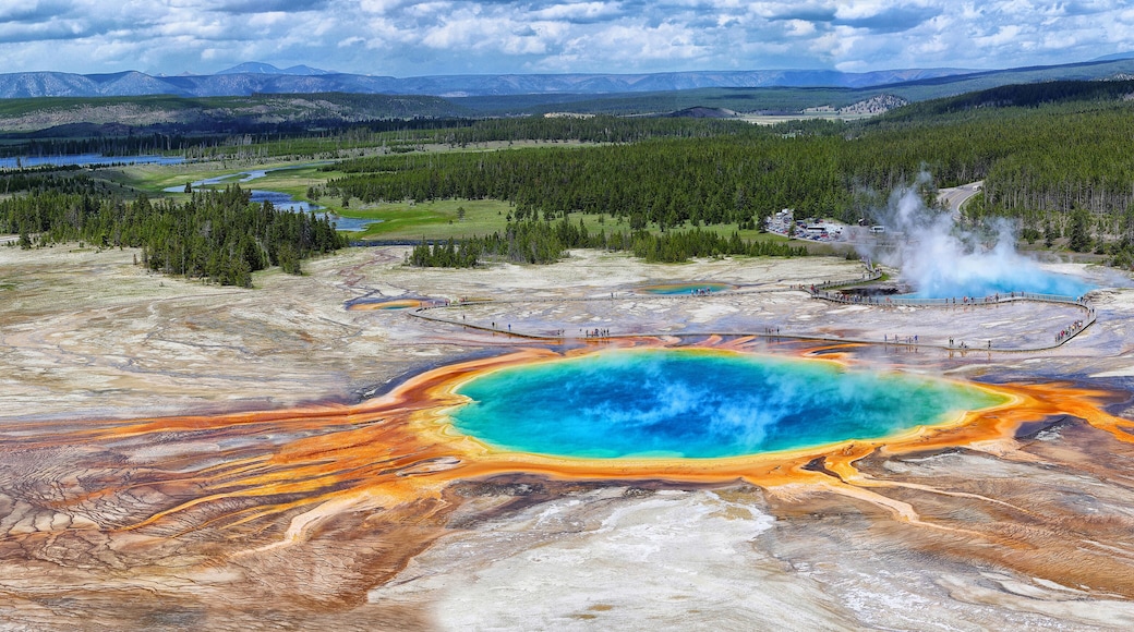 Grand Prismatic Spring im Yellowstone Nationalpark