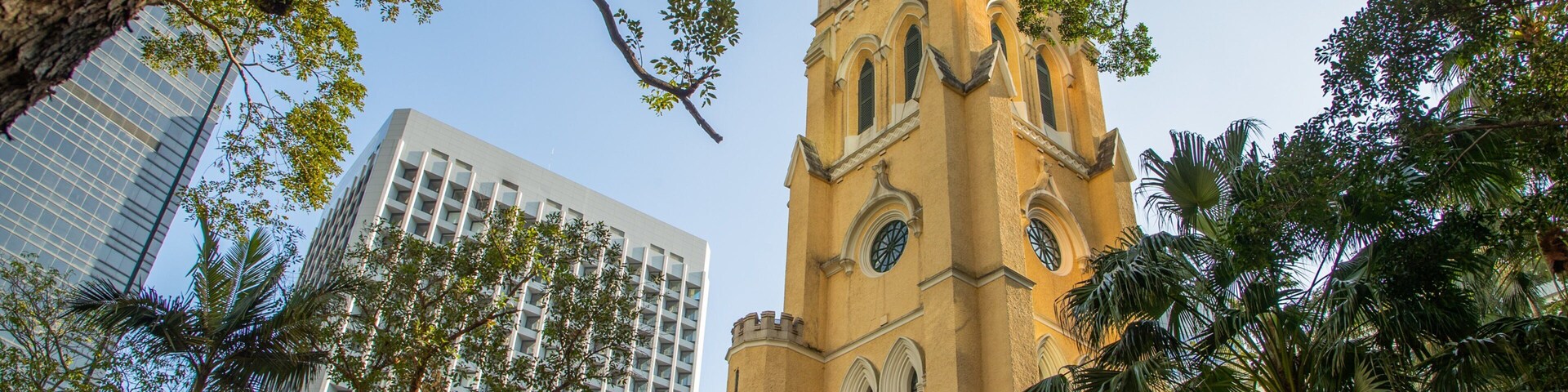 Hong Kong St. John\'s Cathedral featuring heritage elements