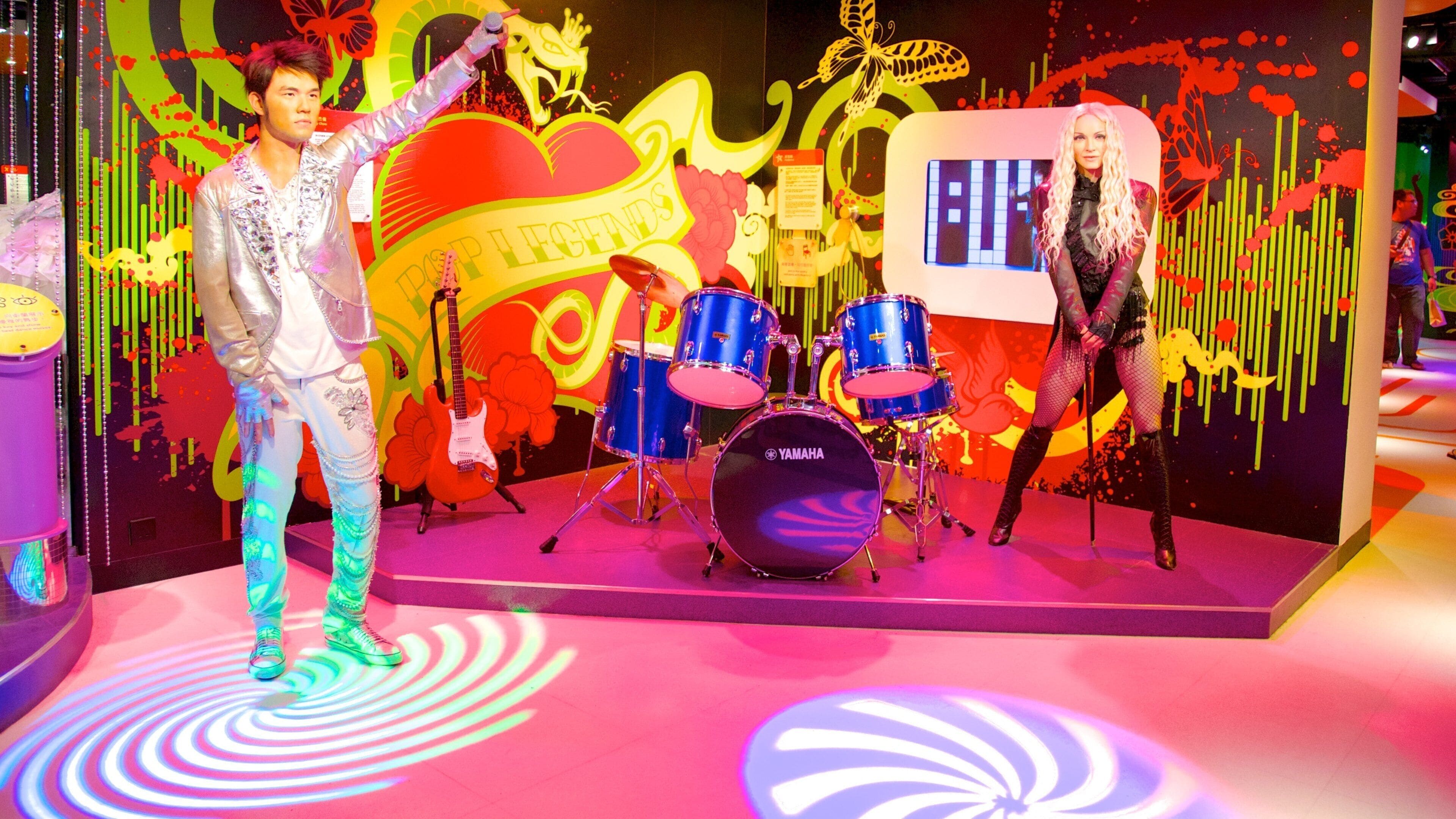 Madame Tussauds som inkluderar interiörer och musik