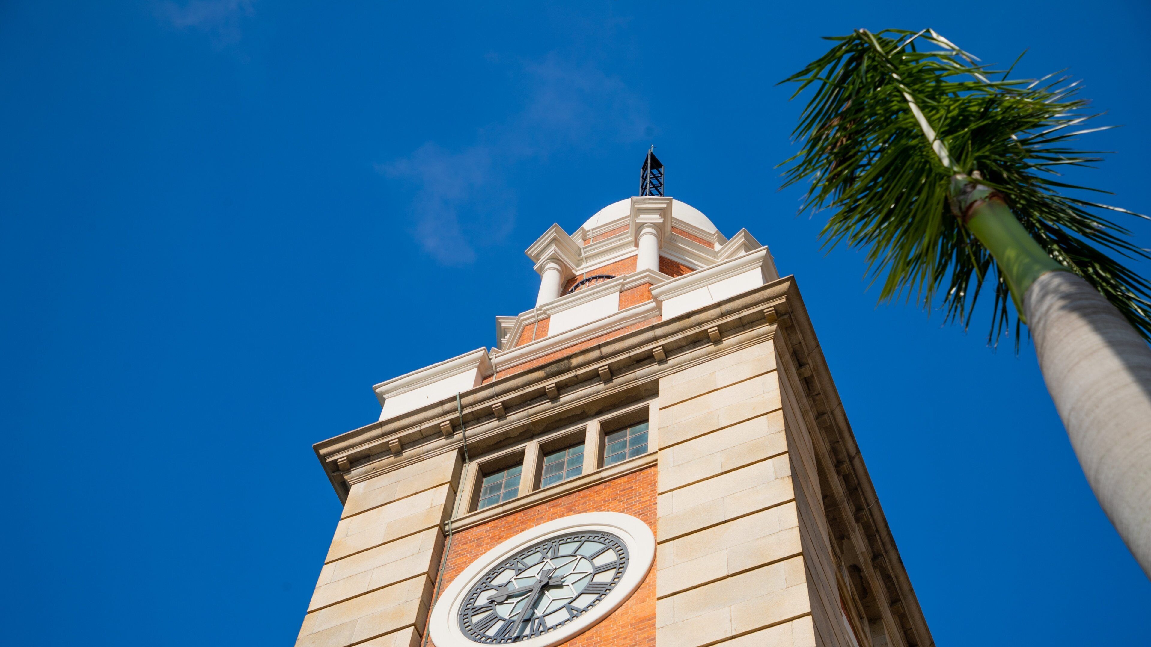 Tsim Sha Tsui Clock Tower showing heritage architecture
