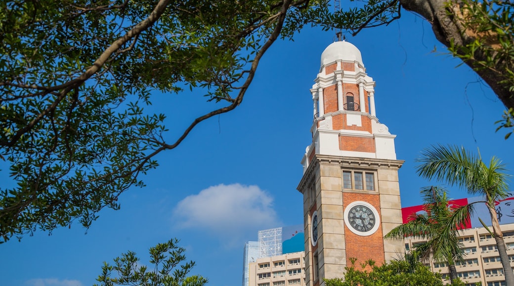 Tsim Sha Tsui Clock Tower showing heritage architecture
