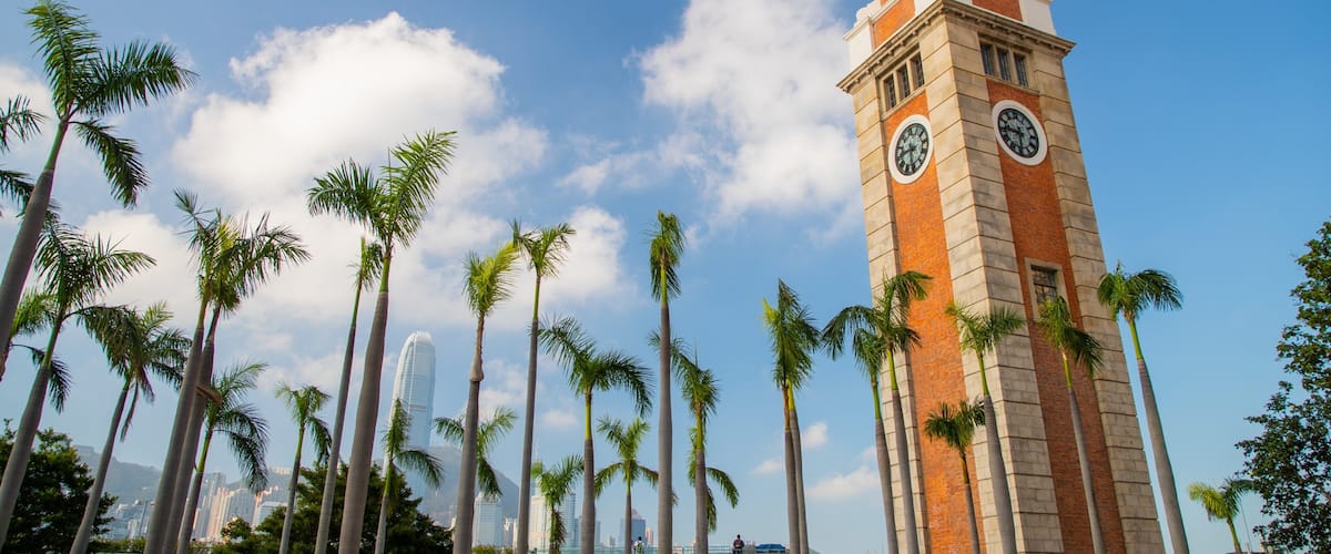 Tsim Sha Tsui Clock Tower showing heritage architecture