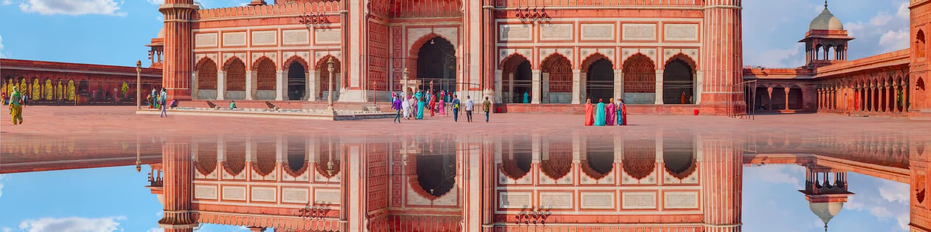 Jama Masjid, Old town of Delhi, India