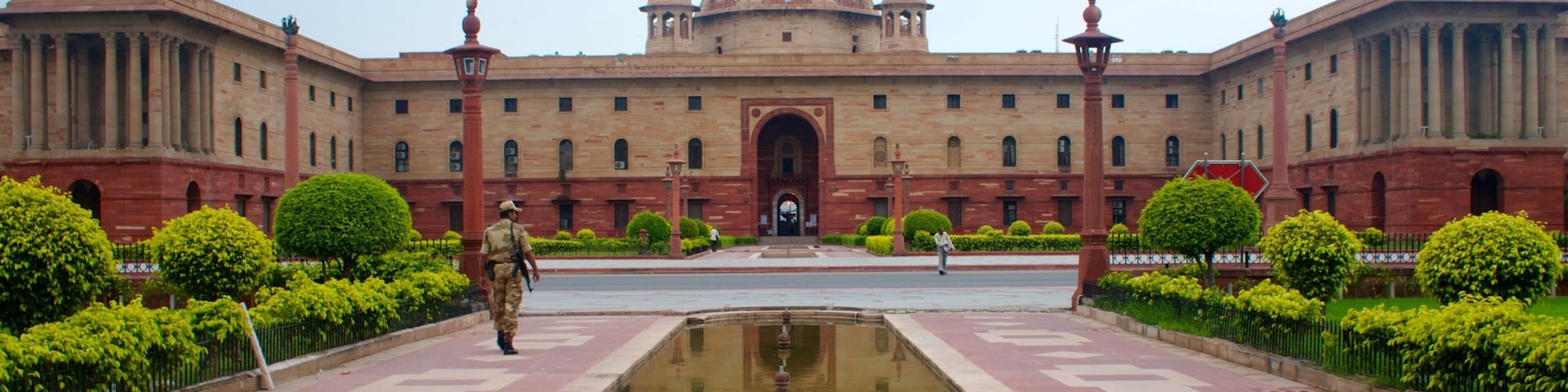 Presidential Palace featuring a square or plaza and a castle