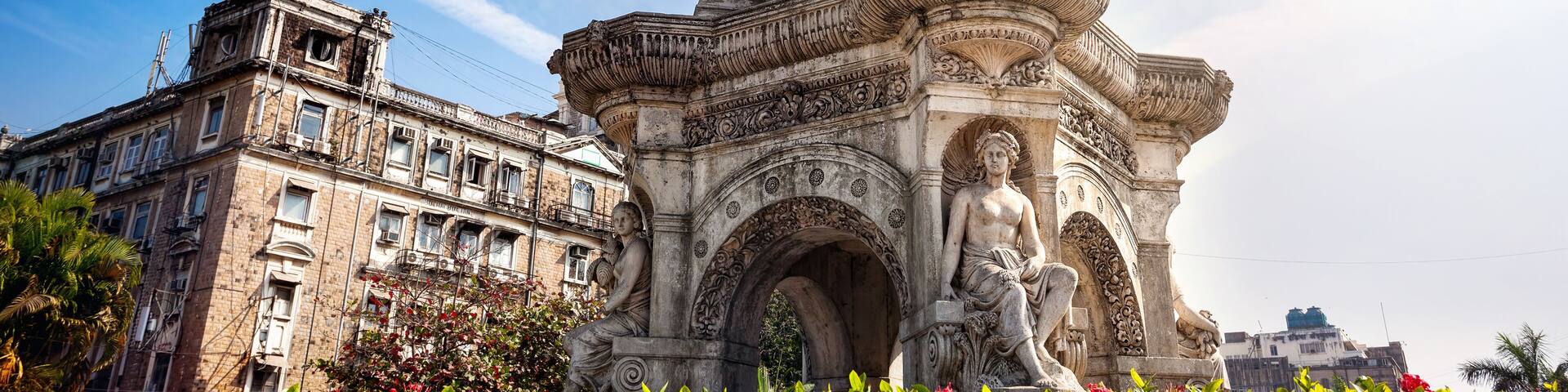 Flora Fountain in Mumbai