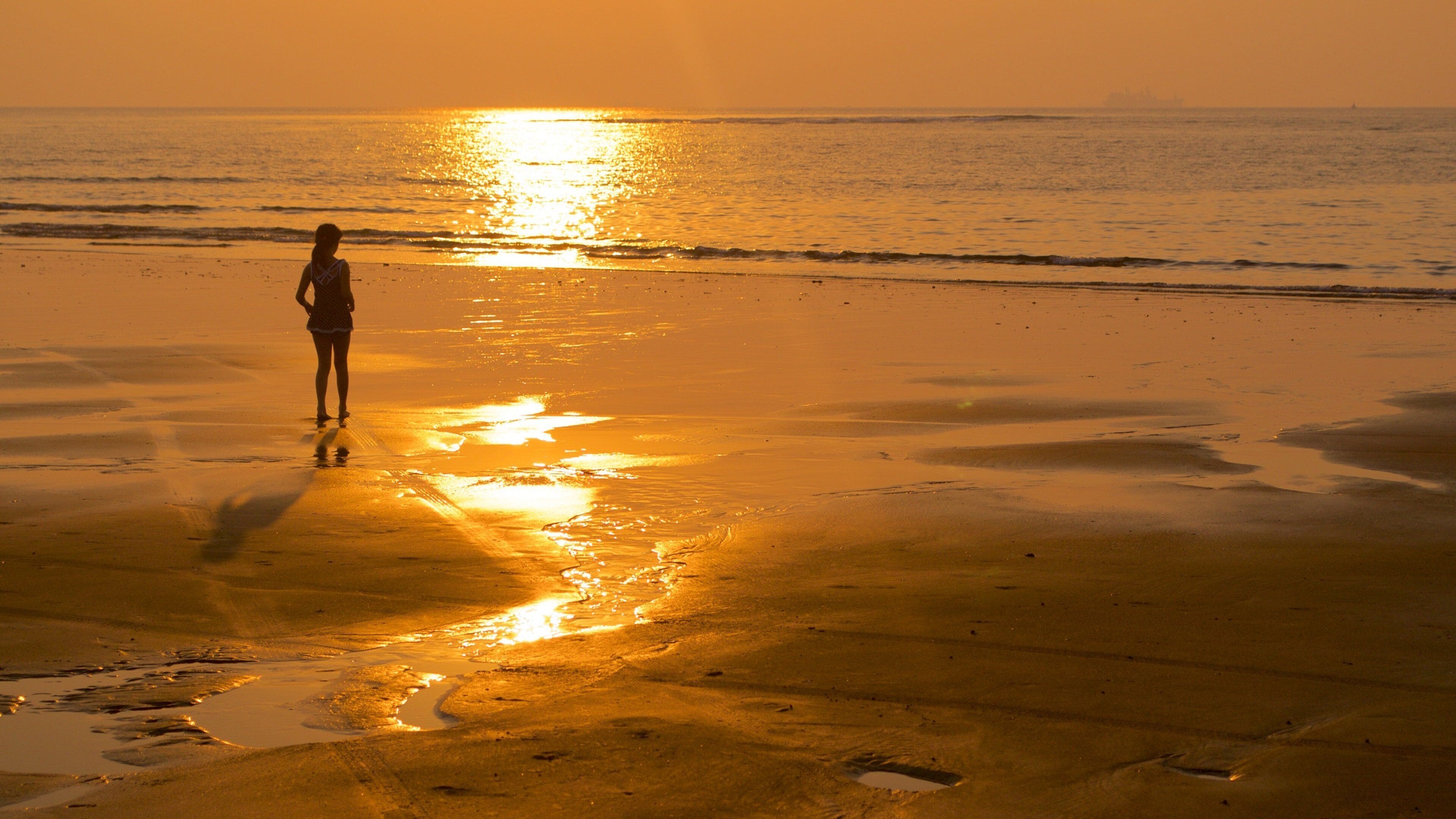 Miramar Beach featuring general coastal views, a sunset and a sandy beach