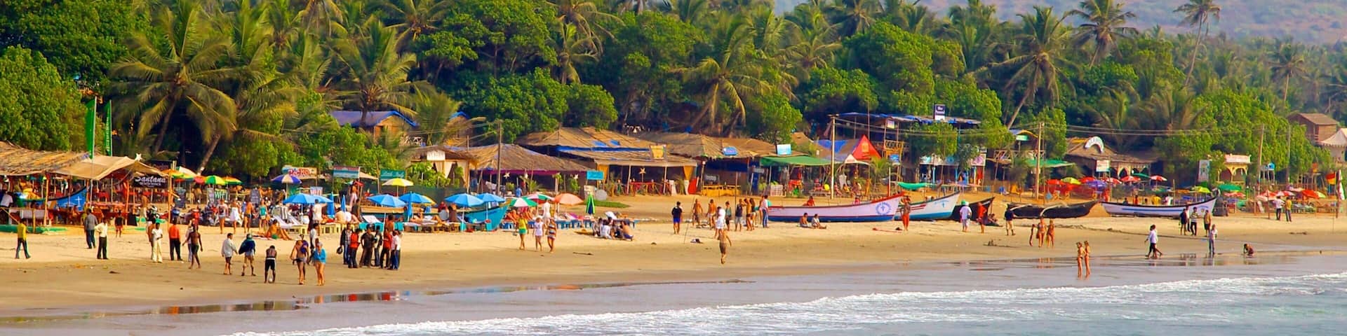 アランボール ビーチ どの含み ビーチ, 自然の風景 と 常夏の風景