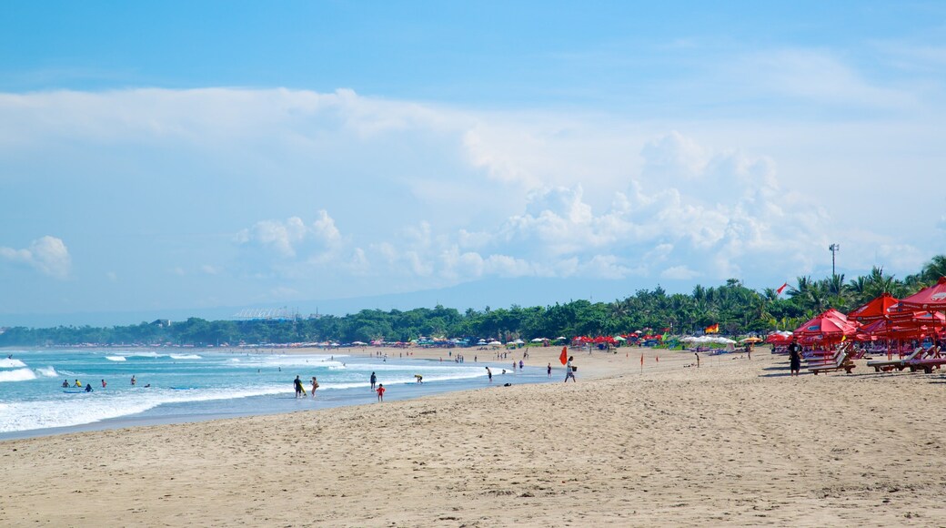 Legian Beach which includes a sandy beach