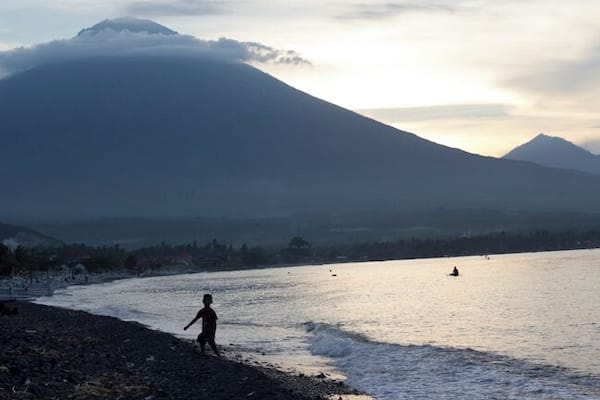 Get away from the crowds and visit Amed. There's a road that runs parallel with the beach where you can find lots of hotels and guest houses and great restaurants. Take a stroll on the beach to enjoy the beautiful sunrises and sunsets and go snorkeling off the beach. #blue