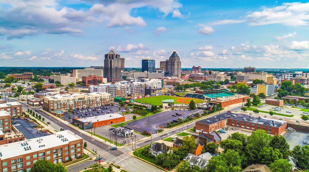 Downtown Greensboro, North Carolina, USA Skyline