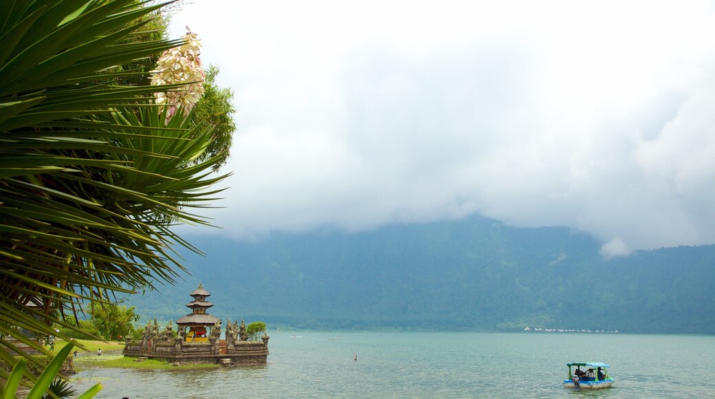 Candikuning which includes a bay or harbor and boating