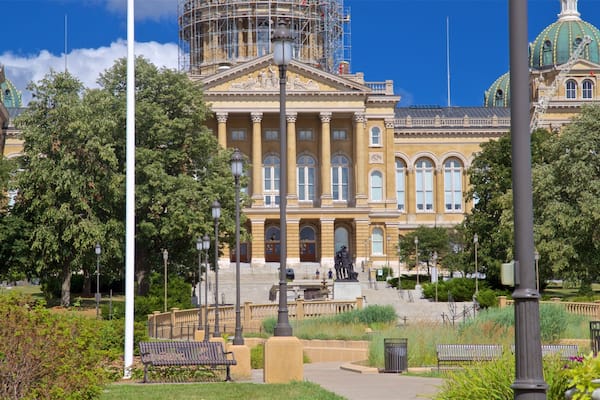 アイオワ州議会議事堂 どの含み 遺跡 と 庭園