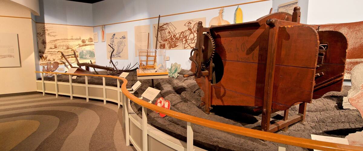 State Historical Society of Iowa Museum which includes interior views
