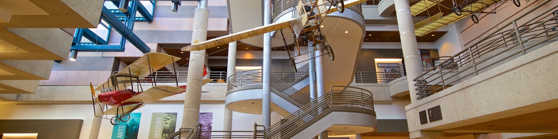 State Historical Society of Iowa Museum showing interior views