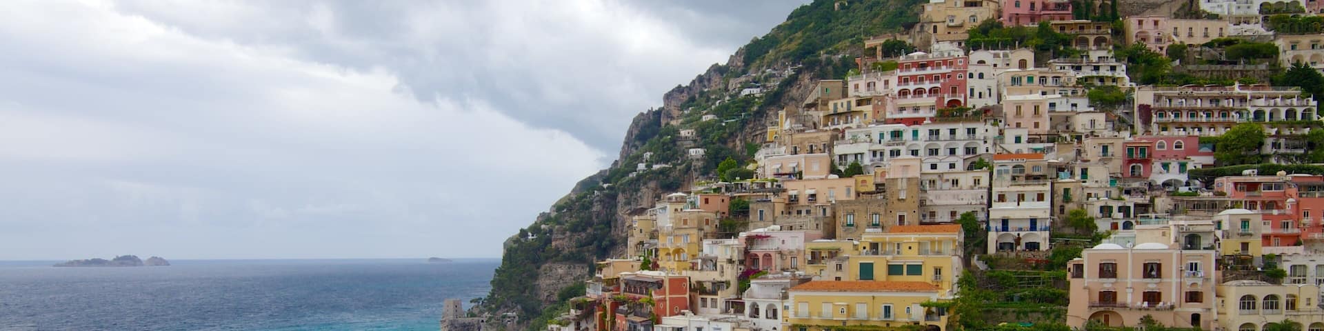 Church of Santa Maria Assunta which includes general coastal views, a coastal town and a city