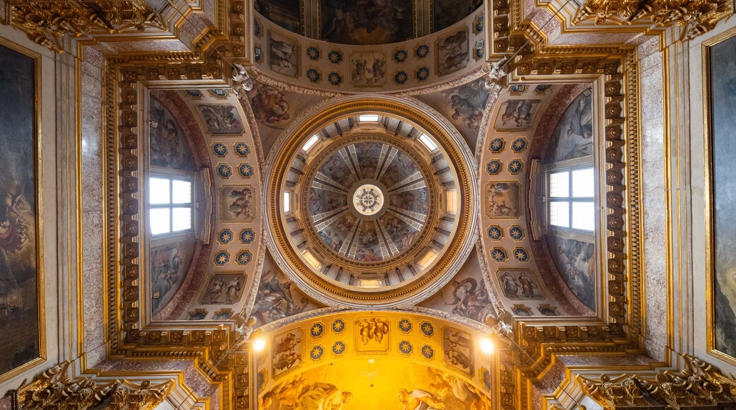 Basilica of San Domenico which includes a church or cathedral, heritage elements and interior views