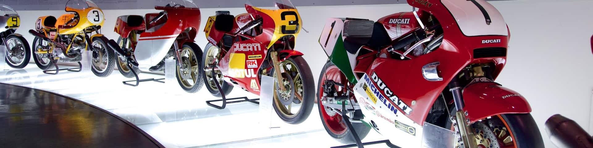 Ducati Museum which includes interior views