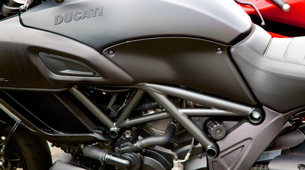 Museo Ducati toont interieur