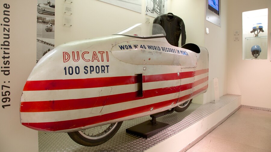 Ducati Museum which includes interior views