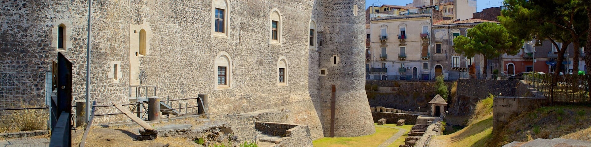 Ursino Castle showing heritage architecture and a castle